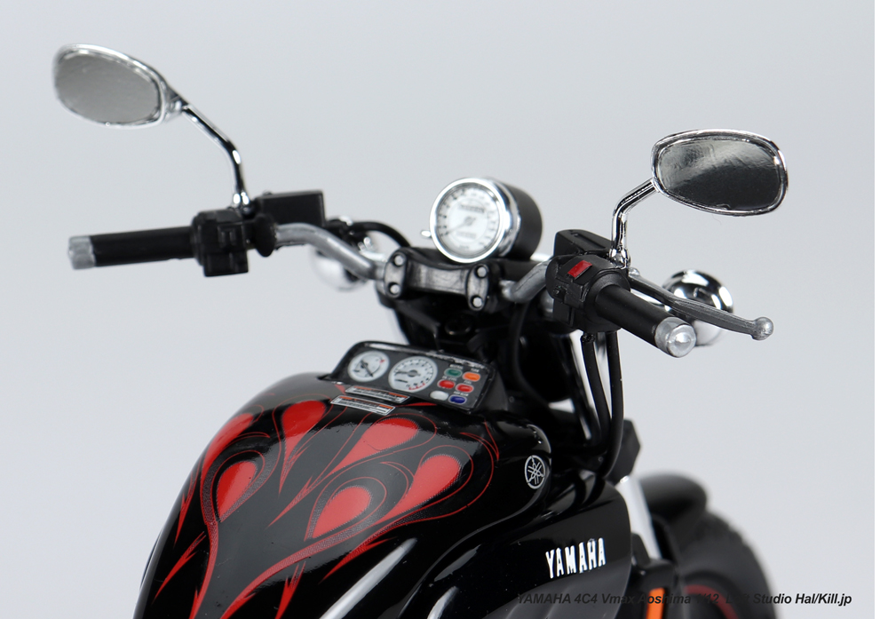 1/12 YAMAHA 4C4 Vmax Aoshima