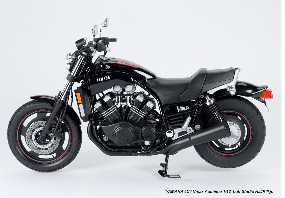 1/12 YAMAHA 4C4 Vmax Aoshima