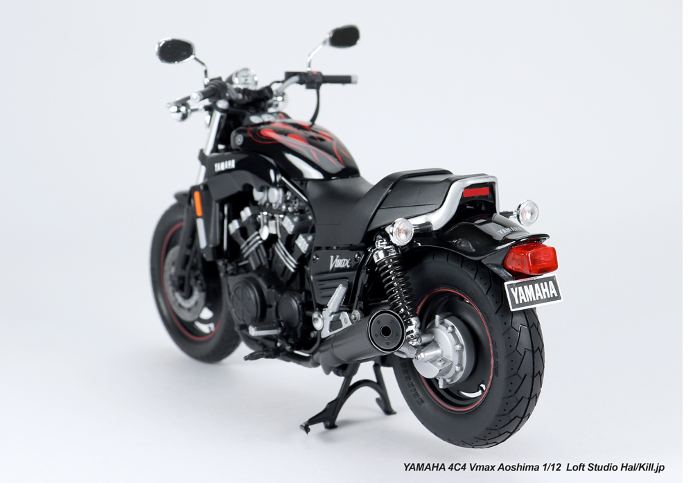 1/12 YAMAHA 4C4 Vmax Aoshima