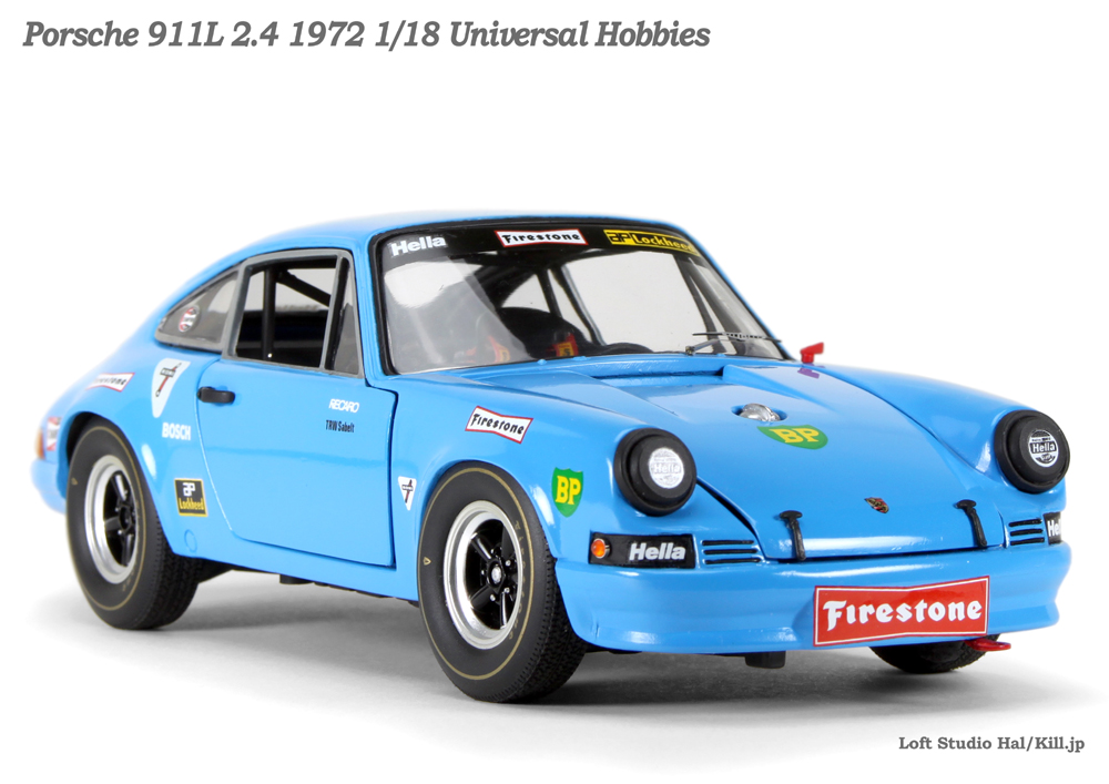 Porsche 911L 2.4 1972 1/18 Universal Hobbies