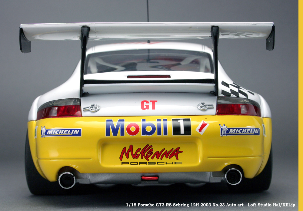 1/18 Porsche GT3 RS Sebring 12H 2003 No.23 Auto art