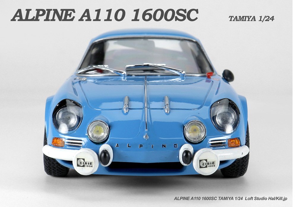 1/24 Scale Sports Car Series No.185 ALPINE A110 1600SC