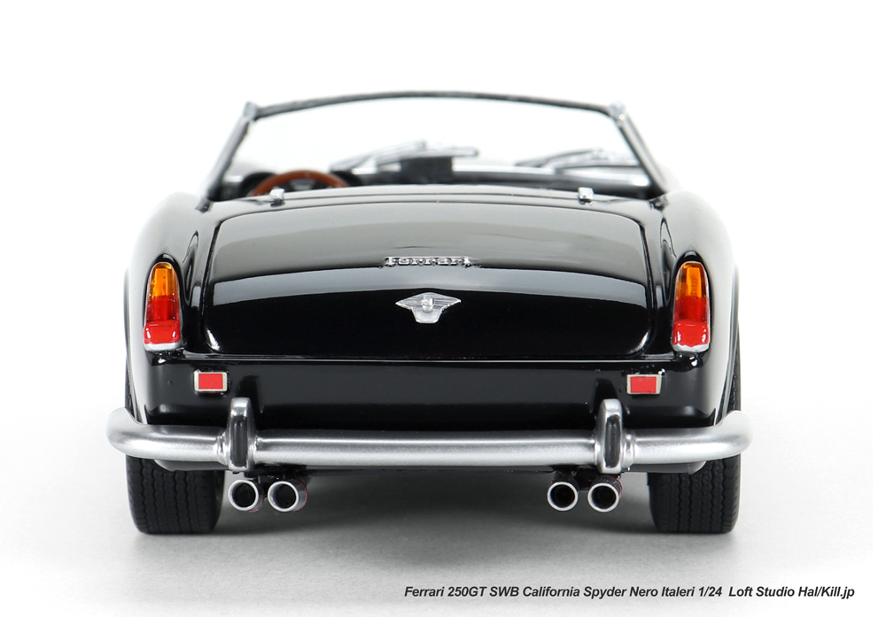 Ferrari 250GT SWB California Spyder Nero 1/24 Italeri