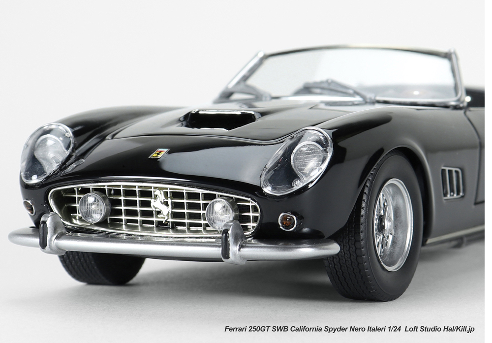 Ferrari 250GT SWB California Spyder Nero 1/24 Italeri