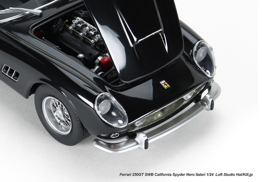 Ferrari 250GT SWB California Spyder Nero 1/24 Italeri