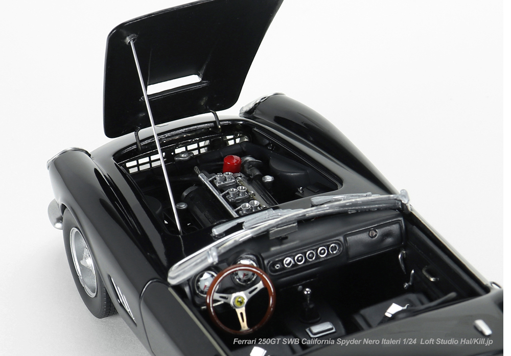 Ferrari 250GT SWB California Spyder Nero 1/24 Italeri