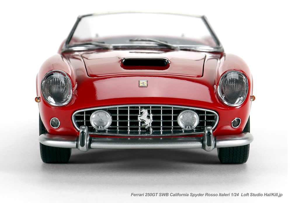 Ferrari 250GT SWB California Spyder Rosso 1/24 Italeri
