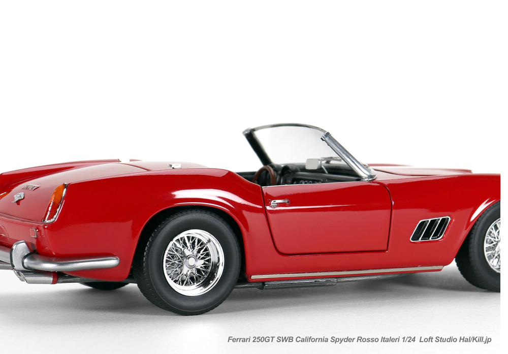 Ferrari 250GT SWB California Spyder Rosso 1/24 Italeri