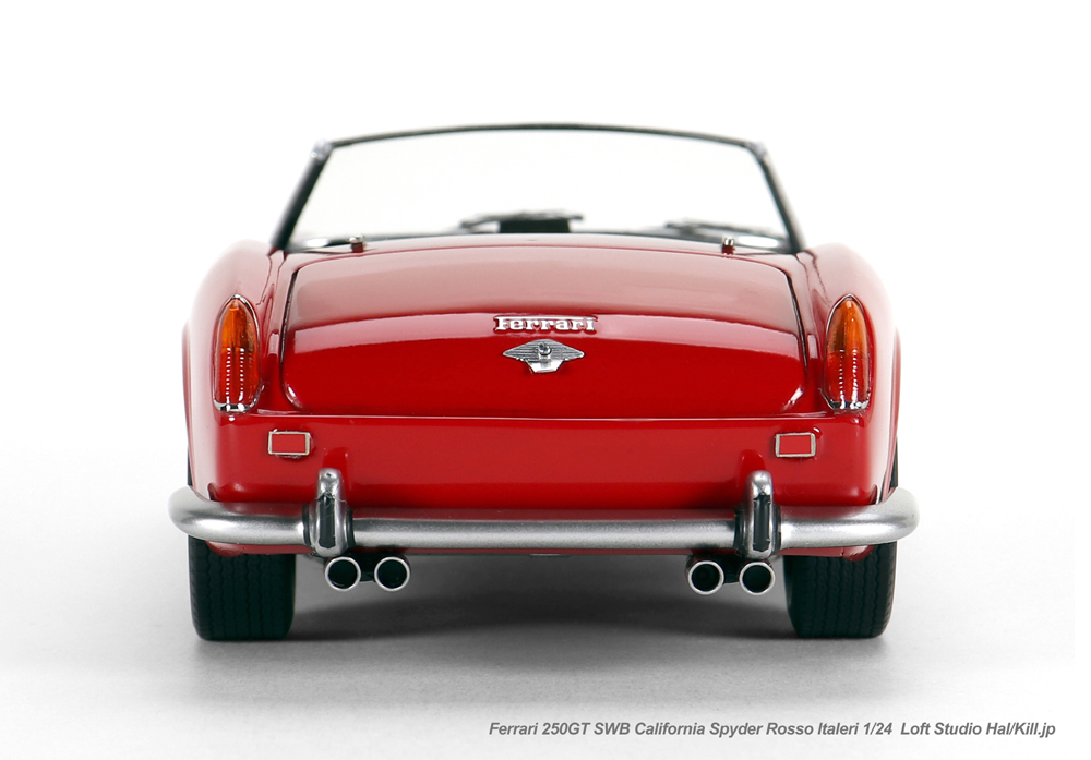 Ferrari 250GT SWB California Spyder Rosso 1/24 Italeri