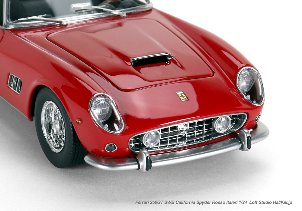 Ferrari 250GT SWB California Spyder Rosso 1/24 Italeri