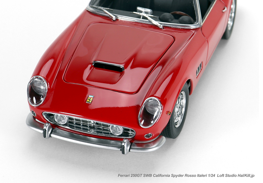 Ferrari 250GT SWB California Spyder Rosso 1/24 Italeri