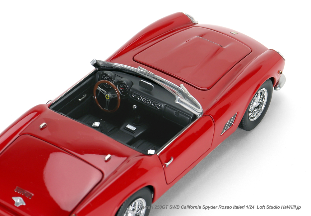 Ferrari 250GT SWB California Spyder Rosso 1/24 Italeri