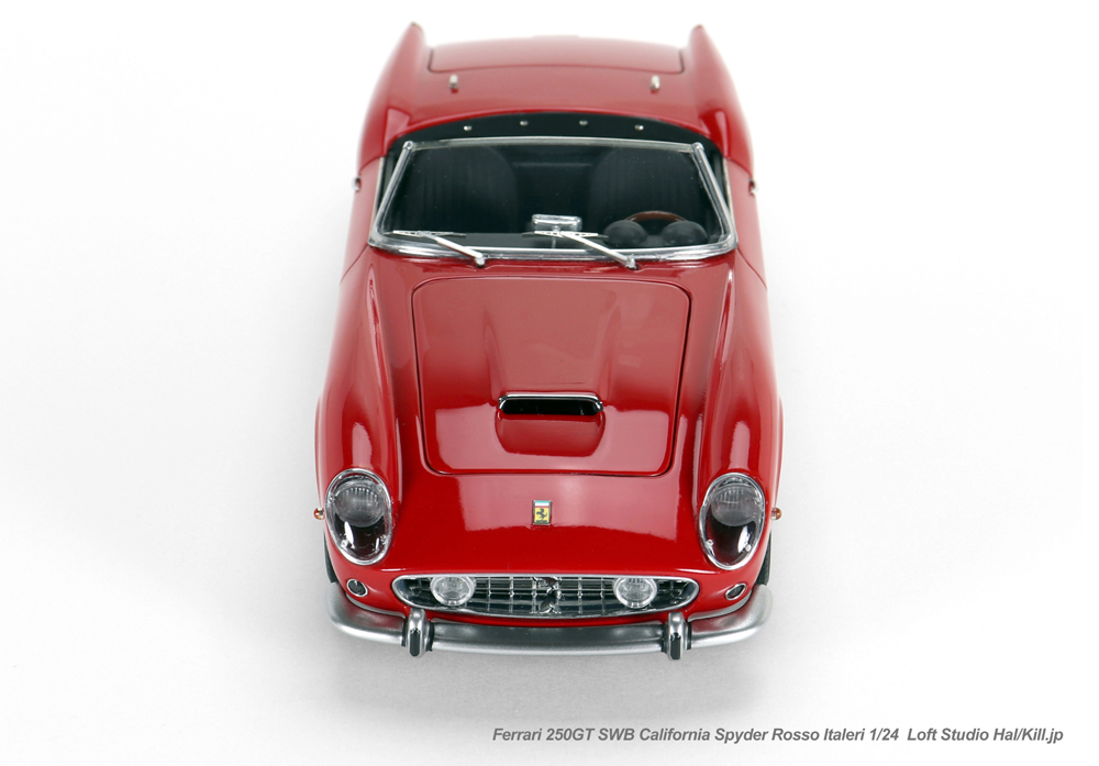 Ferrari 250GT SWB California Spyder Rosso 1/24 Italeri