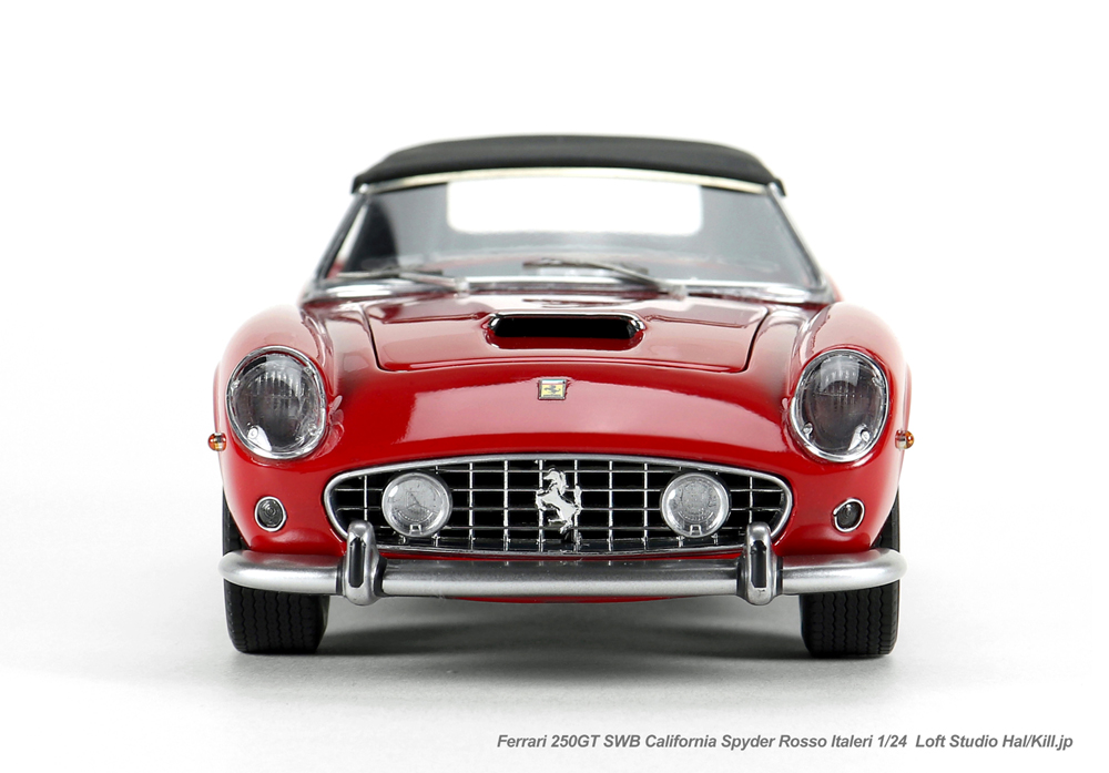 Ferrari 250GT SWB California Spyder Rosso 1/24 Italeri