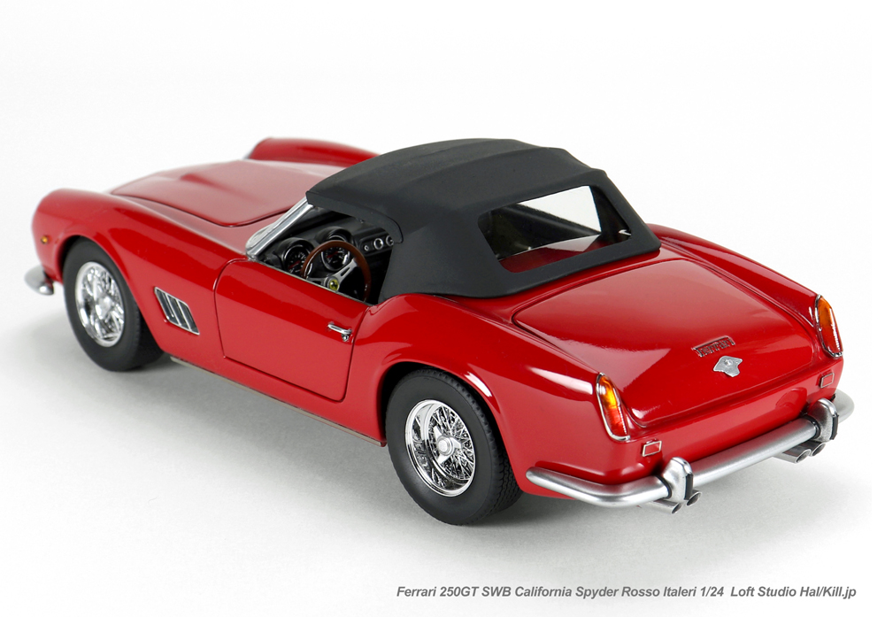 Ferrari 250GT SWB California Spyder Rosso 1/24 Italeri