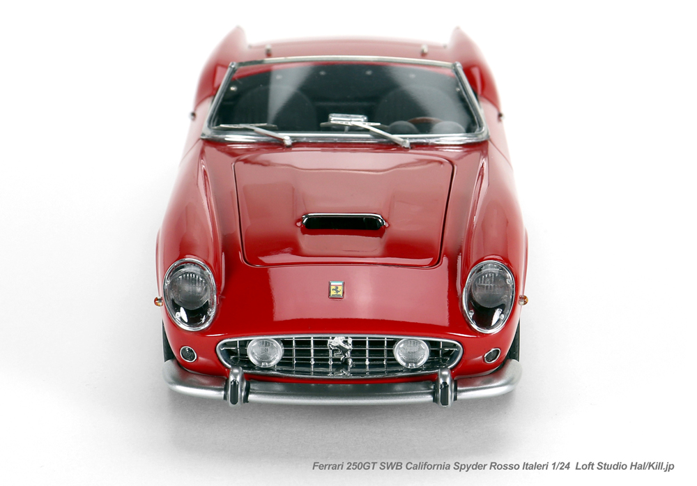 Ferrari 250GT SWB California Spyder Rosso 1/24 Italeri