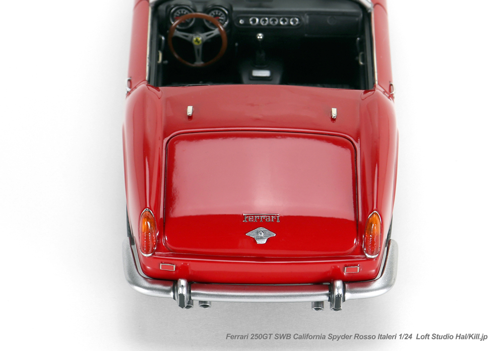 Ferrari 250GT SWB California Spyder Rosso 1/24 Italeri