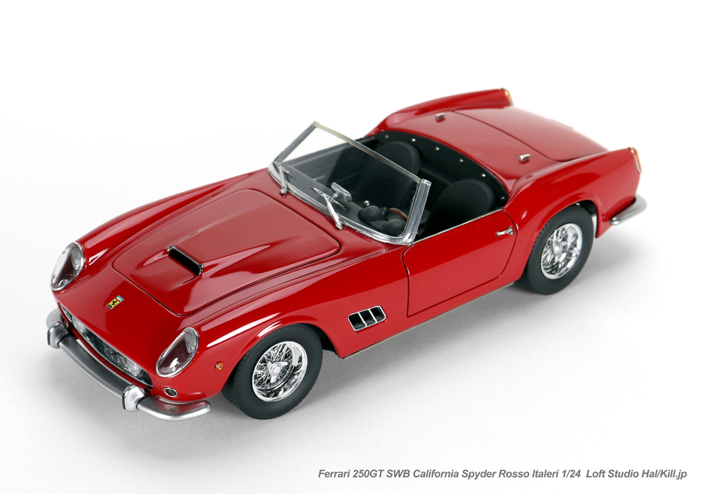 Ferrari 250GT SWB California Spyder Rosso 1/24 Italeri