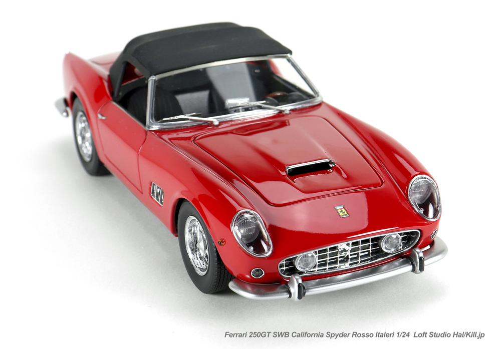 Ferrari 250GT SWB California Spyder Rosso 1/24 Italeri