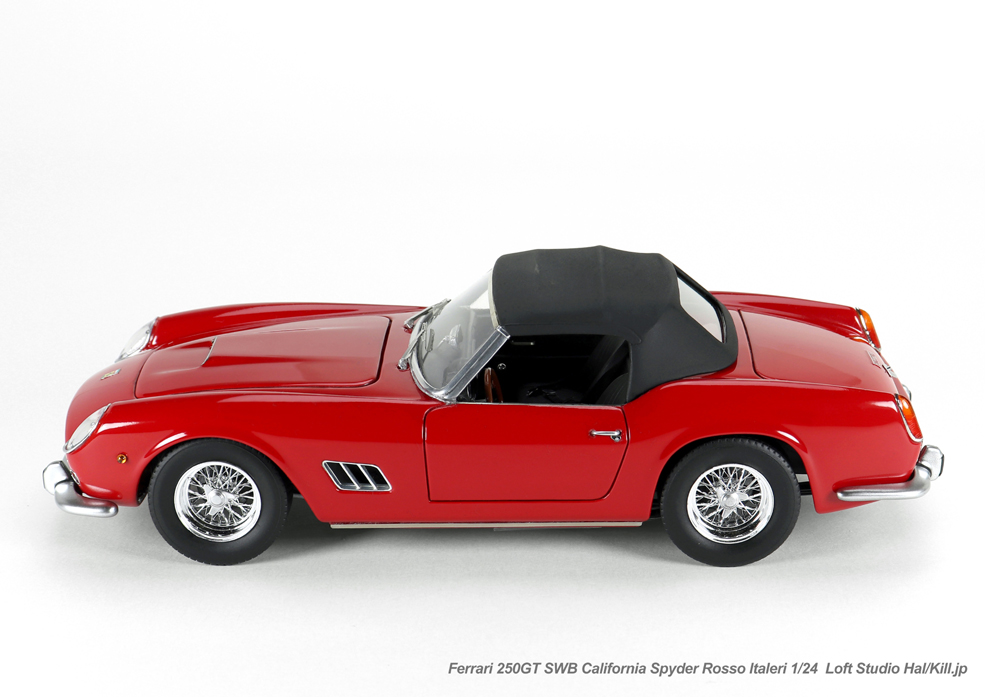Ferrari 250GT SWB California Spyder Rosso 1/24 Italeri