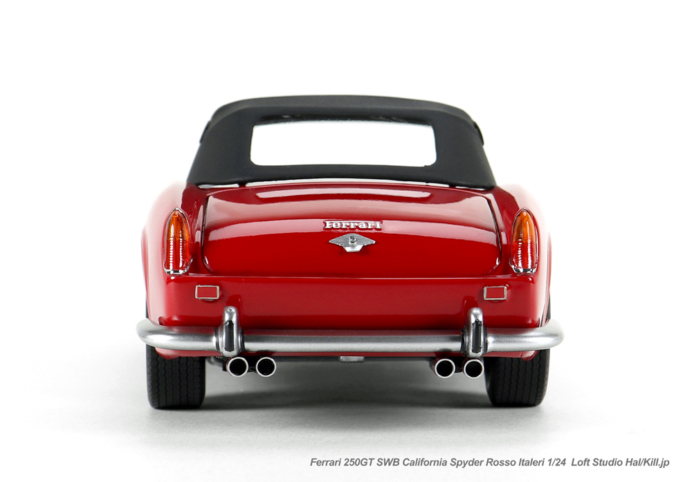 Ferrari 250GT SWB California Spyder Rosso 1/24 Italeri