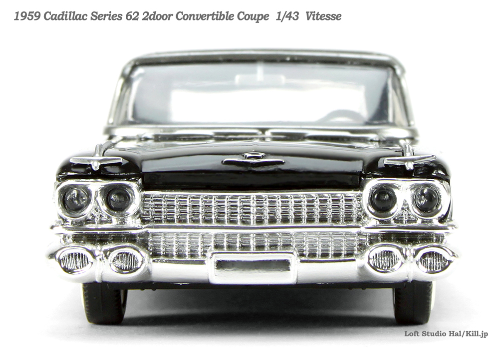 1/43 1959 Cadillac Series 62 2door Convertible Coupe Vitesse