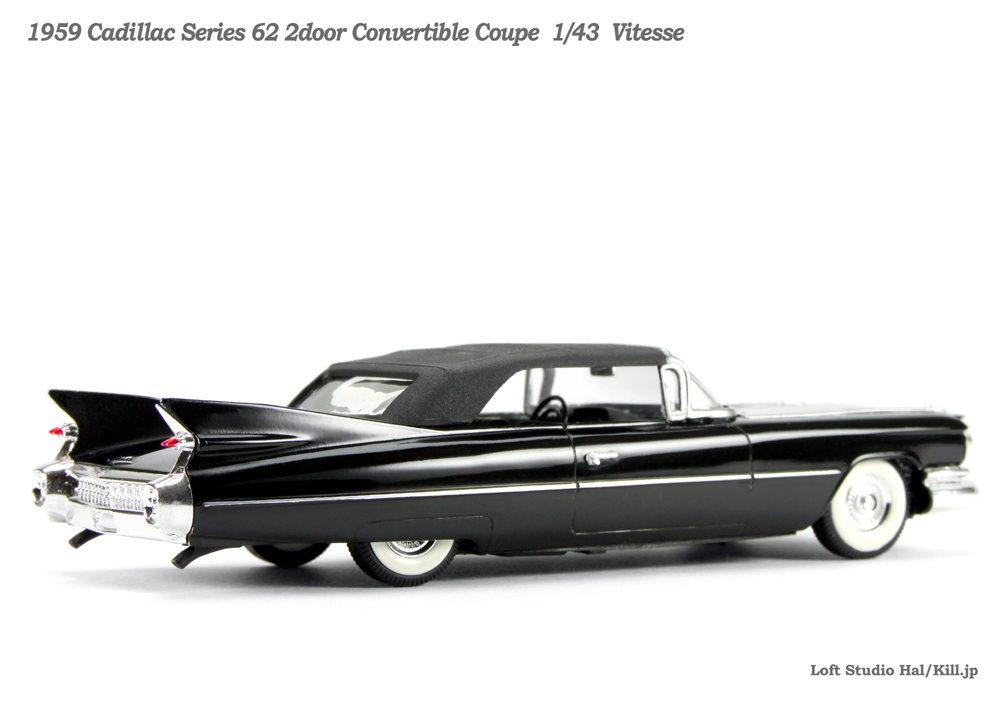 1/43 1959 Cadillac Series 62 2door Convertible Coupe Vitesse