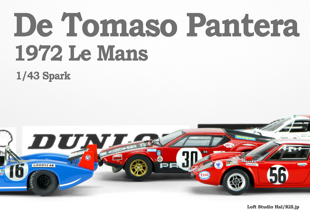 De Tomaso Pantera 1972 Le Mans 1/43 Spark