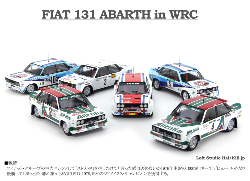 FIAT 131 ABARTH in WRC