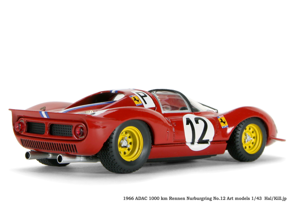 Ferrari Dino 206S Spider 1966 ADAC 1000 km No.12 Art models 1/43