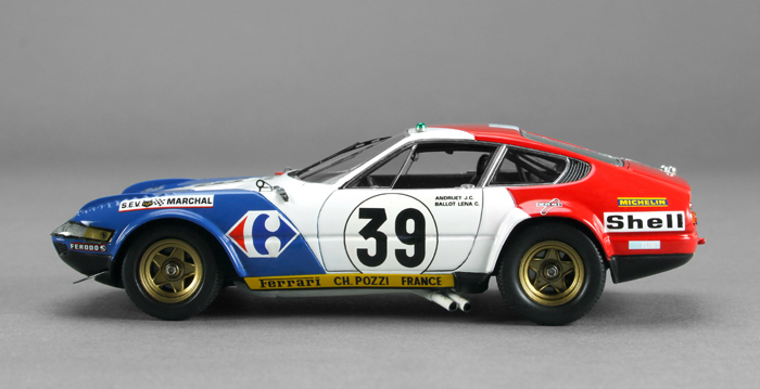 Ferrari 365GTB/4 Competizione 1972 Le Mans 24H No.39 15667 Series II 1/43 Red Line
