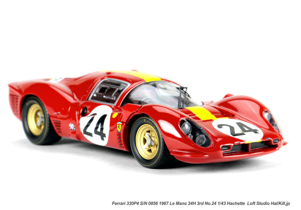 1/43 Ferrari 330P4 1967 Le Mans No.24 Hachette