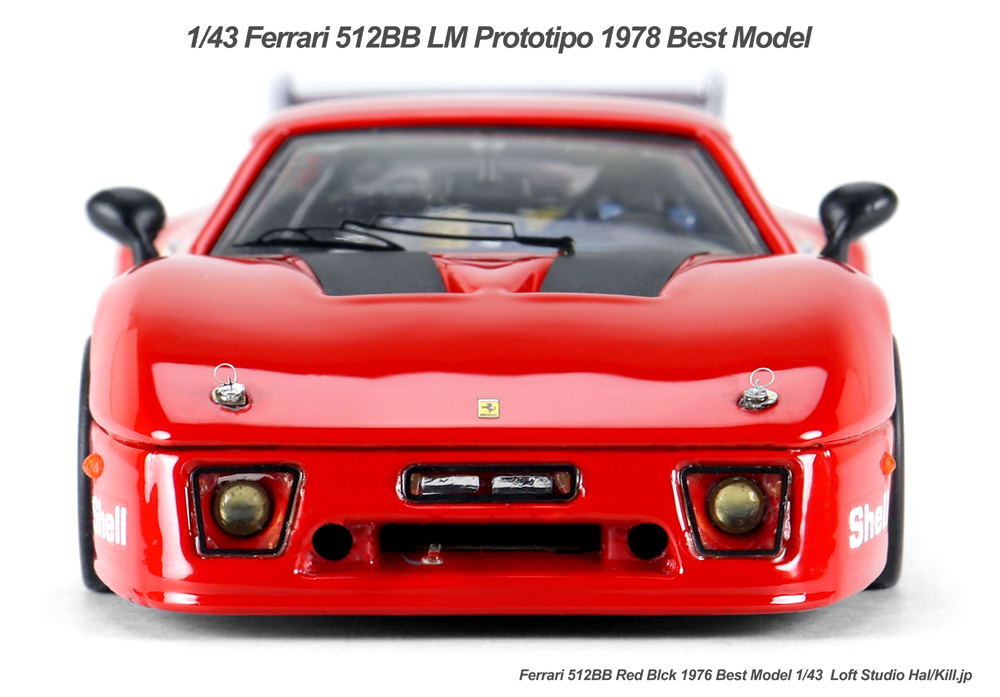 1/43 Ferrari 512BB LM Prototipo 1978 Best Model