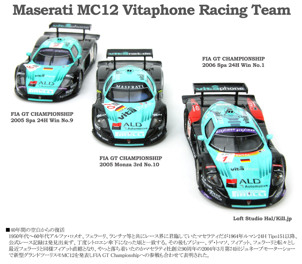 Maserati MC12 Vitaphone Racing Team