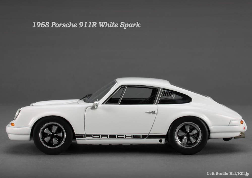 1968 Porsche 911R White Spark