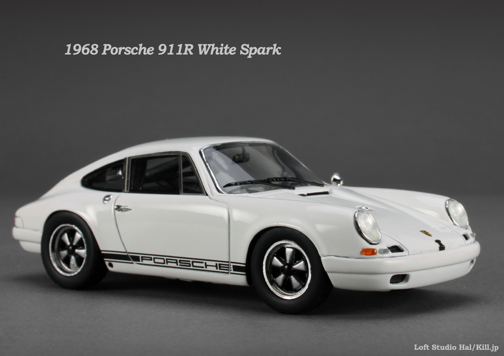 1968 Porsche 911R White Spark