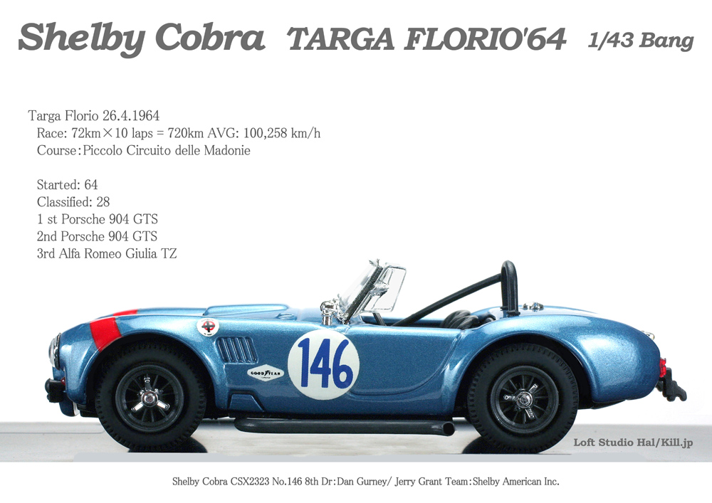 Shelby Cobra Targa Florio 1964