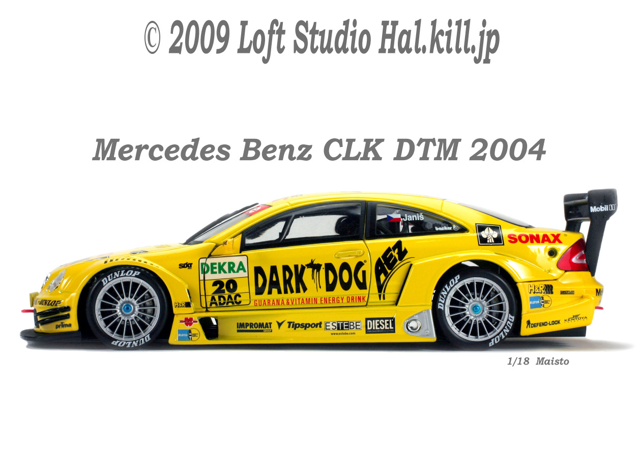 1/18 Mercedes Benz CLK DTM 2004 Maisto