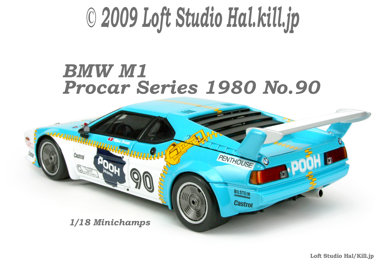 1/18 BMW M1 Procar Series 1980 No.90 PMA