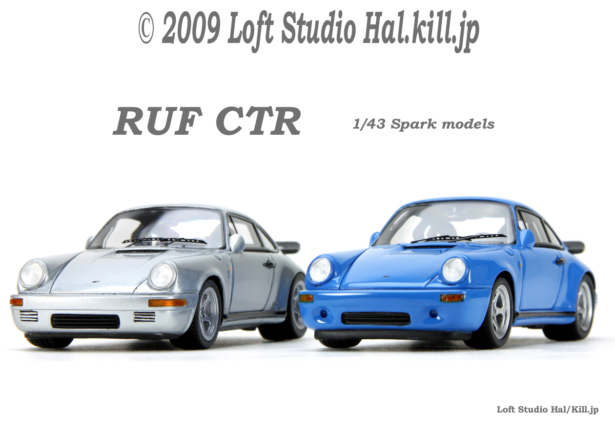 1/43 Ruf CTR Spark models