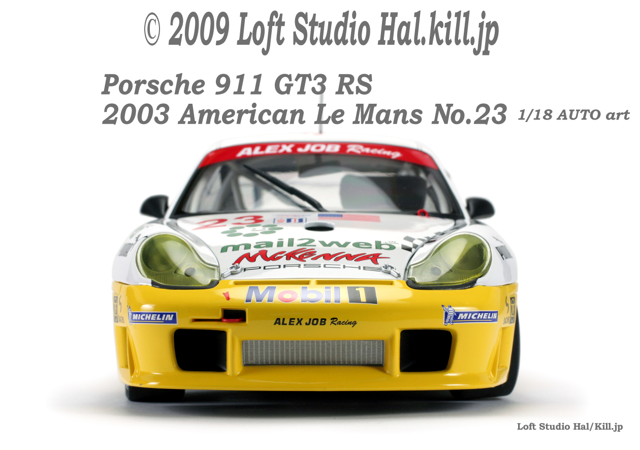 1/18 Porsche GT3 RS Sebring 2003 No.23 Auto art