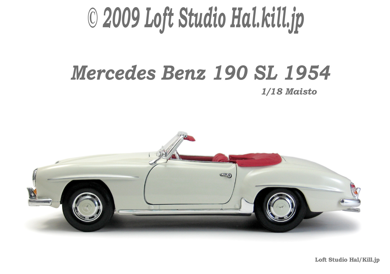 1/18 Mercedes-Benz 190 SL 1954 maisto