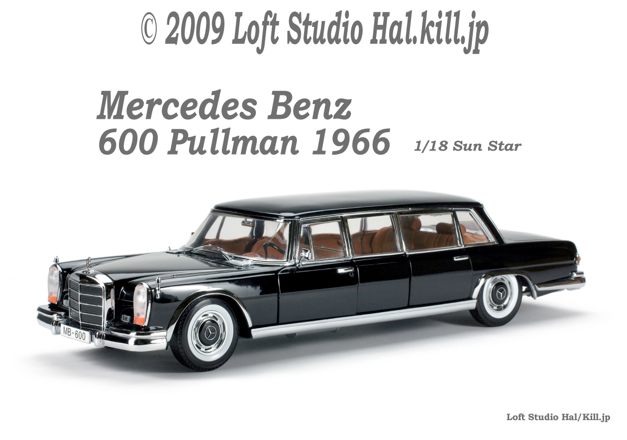 1/18 Mercedes Benz 600 Pullman 1966 Sun Star