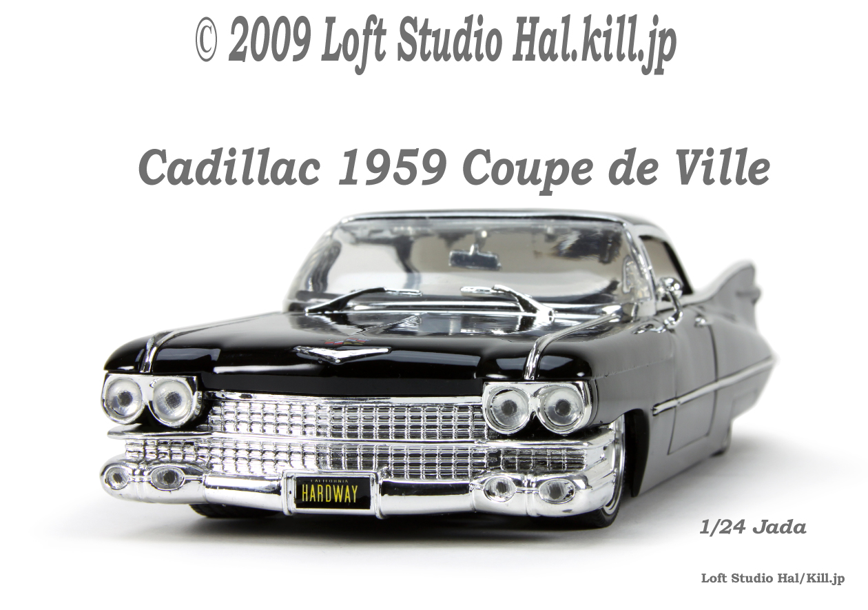 1/24 Cadillac Coupe de Ville 1959 Black widow Jada