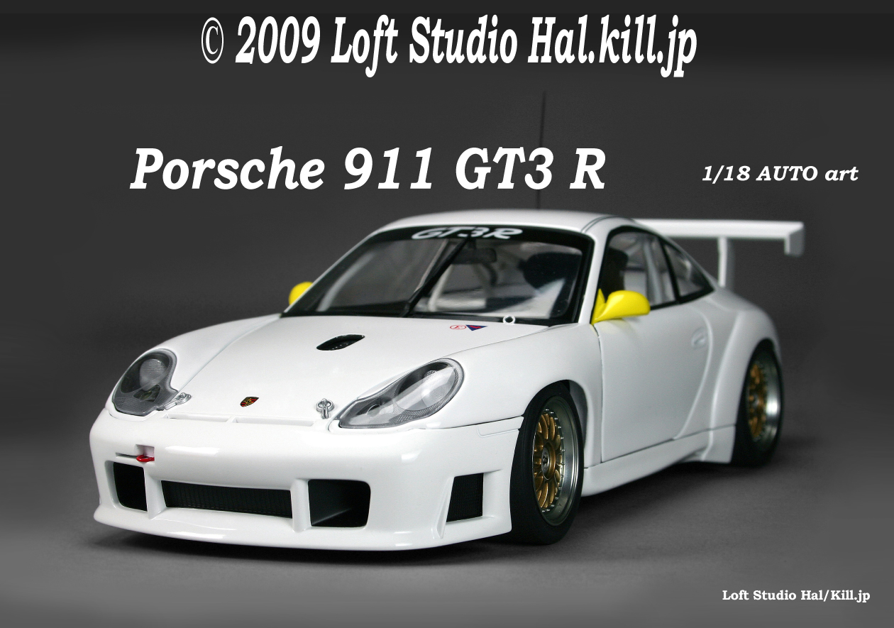 1/18 Porsche 911 GT3 R White Auto art