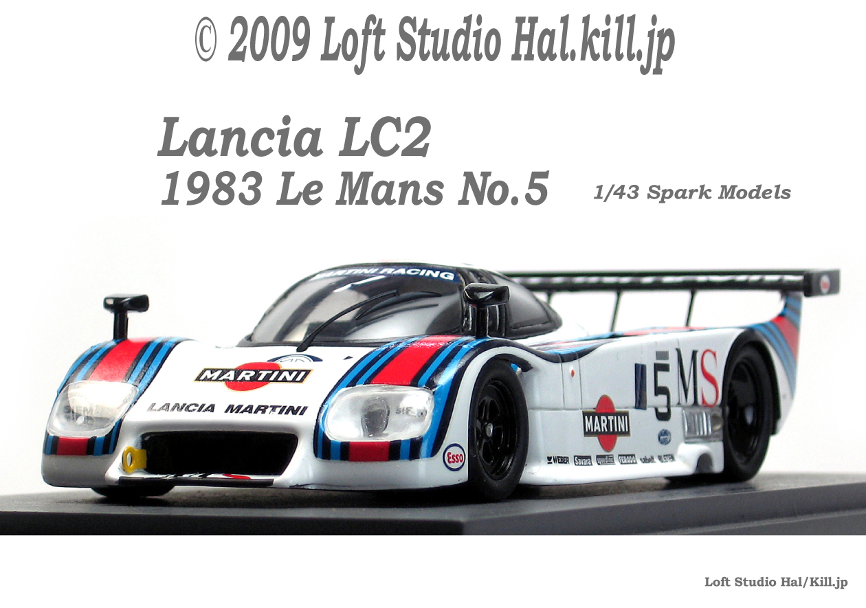 1/43 Lancia LC2 LM Spark Models