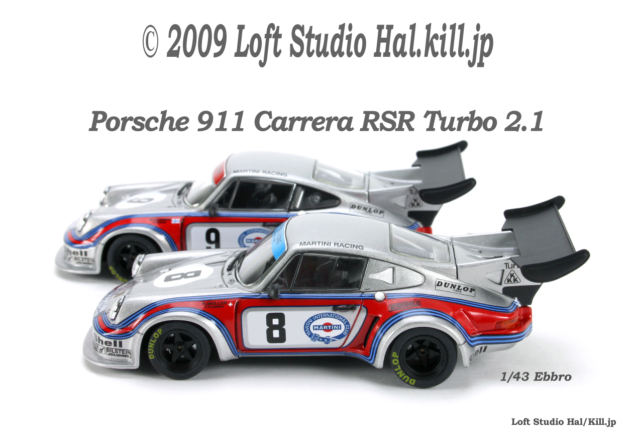 1/43 Porsche 911 Carrera RSR Turbo 2.1 Ebbro