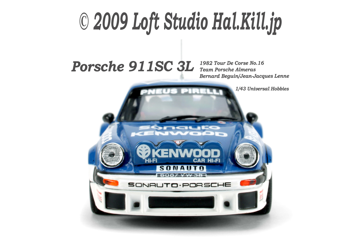 1/43 Porsche 911SC 3L 1982 Tour De Corse No.16 Universal Hobbies