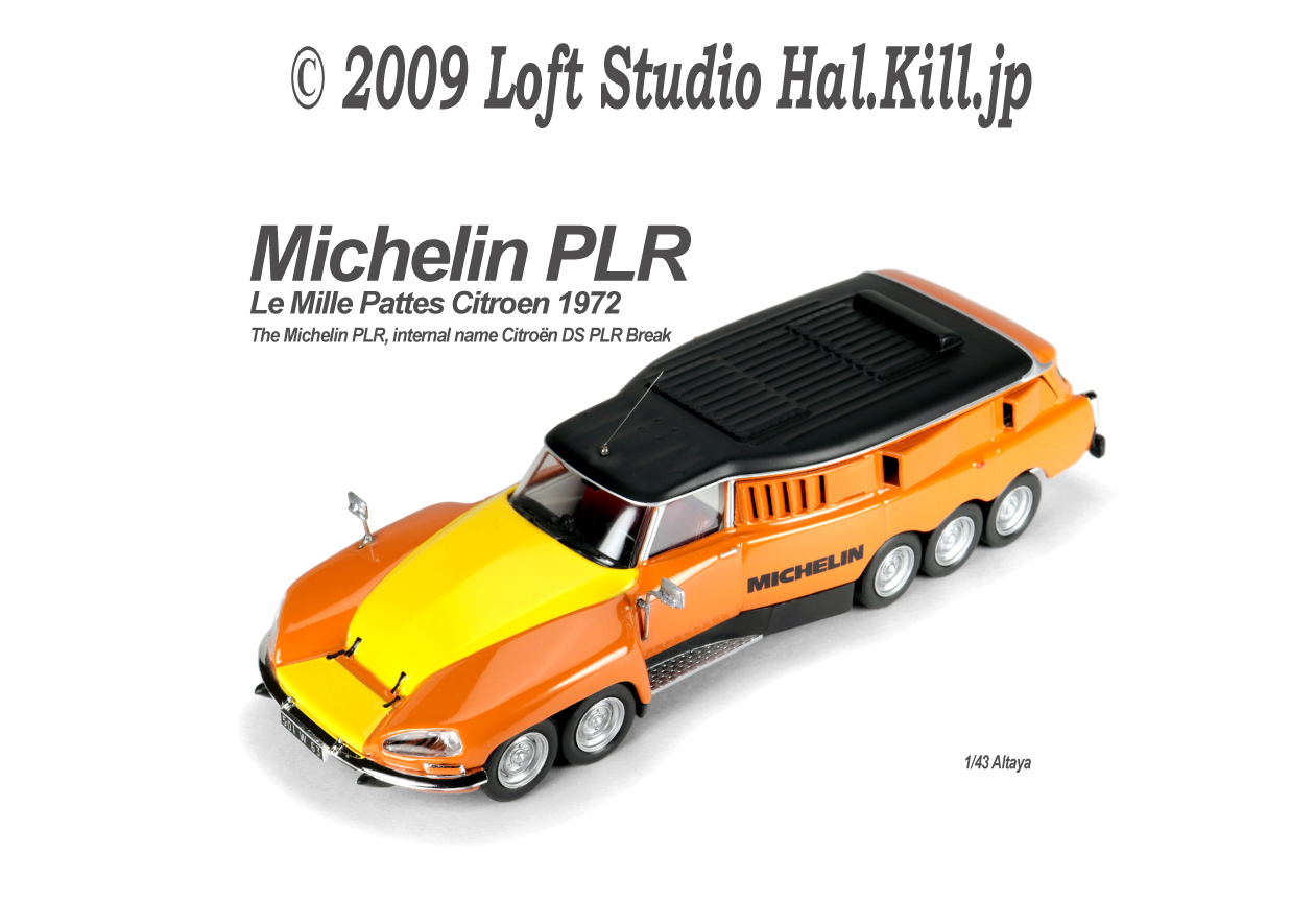 PRL Michelin Mille - Pattes 1972 Altaya 1/43