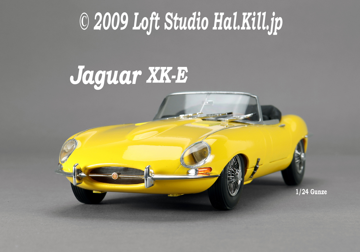1/24 Jaguar XK-E Gunze